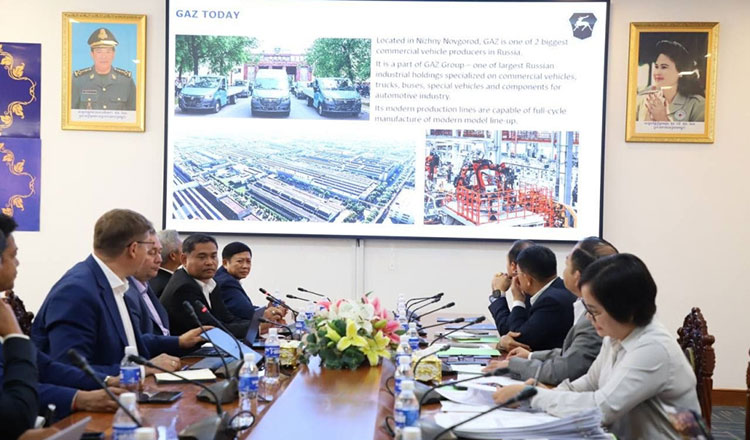 Russian auto giant GAZ Group eyes Phnom Penh manufacturing hub